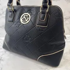 ほぼ未使用品Pinky&Dianne ピンキー&ダイアン PUレザーハンドバッグ