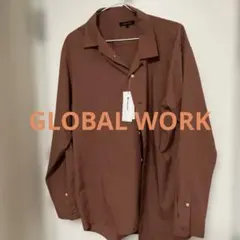 【新品】GLOBAL WORK 365日レギュラーシャツ Lサイズのサムネイル