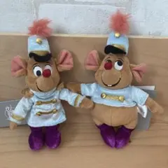 【タグ付】ガス ジャック ぬいぐるみキーホルダー シンデレラ 2点セット