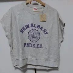 niko and... プリントラグランベスト　ロゴトップス サイズフリー