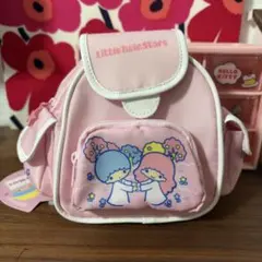 なつかしスクール　サンリオ キキララ ミニリュック　ポーチ