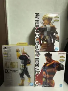 一番くじ 僕のヒーローアカデミア　オールマイト　ホークス　エンデヴァー