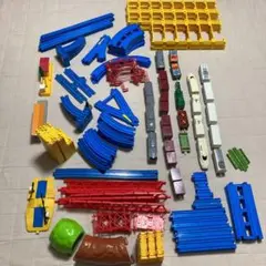 プラレール　レール、列車、情景パーツセット