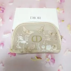 Dior マザーズデー メッシュ刺繍ポーチ