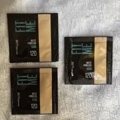 MAYBELLINE FIT ME リキッドファンデーション サンプル 120