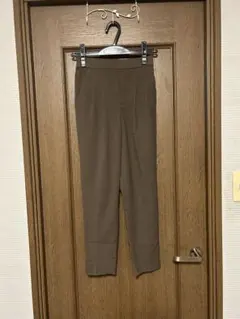 GLOBAL WORK ウツクシルエットドライテーパードパンツ