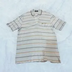 ゴールデンベアー 半袖　L サイズ　ストライプ　ゆったりサイズ✨