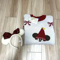 ディズニー リルリンリン2025 セーター カチューシャ 2点セット