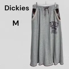 ディッキーズ ロングスカート スウェット 刺繍ロゴ 古着　ラフ　アウトドア