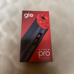【新品】 glo HYPER pro 電子タバコ本体 ルビー・ブラック