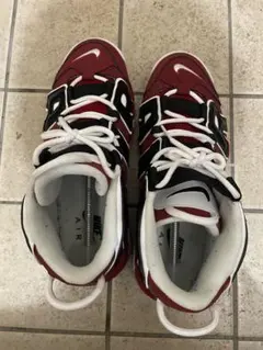 26.5cmナイキ エア モア アップテンポ 96 バーシティレッド　モアテン