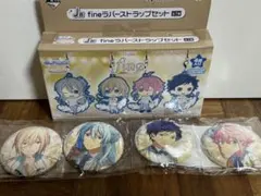 あんさんぶるスターズ！　一番くじ　J賞　ラバーストラップセット　缶バッチ