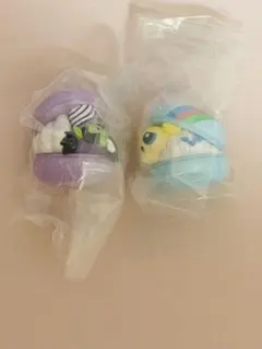 パワーパフガールズ きゃらまかろん バブルス モジョ・ジョジョ 2つセット