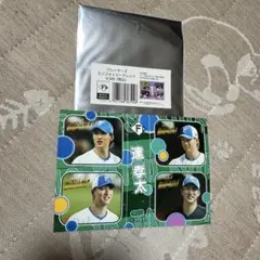 北海道日本ハムファイターズ 達孝太選手 プレーヤーズミニフォトシークレット