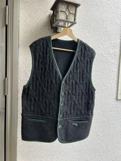 L.L.Bean 70〜80s ウールベスト チェック柄 USA製 L - メルカリ