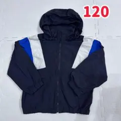 【即日発送】gu　アウター　キッズ　120　シンプル　パーカー