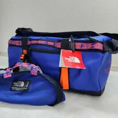 希少カラー】ザ ノースフェイス BCダッフルバッグ XSアズテックブルー 