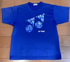 YONEX☆ヨネックス ブルー　Tシャツ SS ロゴデザイン