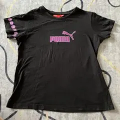 PUMA ブラック Tシャツ Lサイズ