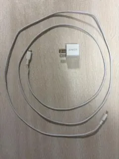 ANKER正規品 Lightningケーブル2メートルと急速充電ACアダプター