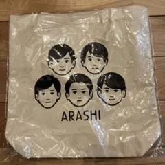 ARASHI トートバッグ メンバー顔デザイン