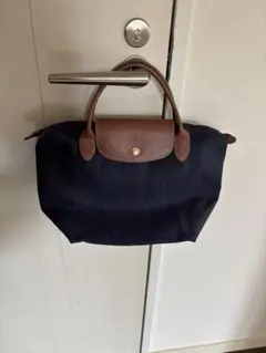 ネイビー トートバッグ