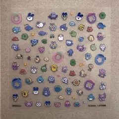たまごっち ネイルシールコレクション E ガチャガチャ