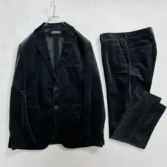 『B＆Yユナイテッドアローズ』ソフトコーデュロイ セットアップ 上XL 下L