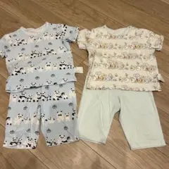 パンダとすみっこぐらしのパジャマセット 100cm