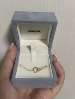 Canal 4℃ ダブルサークル ブレスレット