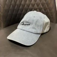 Champion ライトデニム キャップ