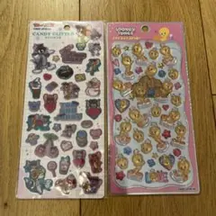 【正規品】トムとジェリー トゥイーティー シール 2枚セットのサムネイル