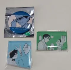 名探偵コナン　アクリルブロック　缶バッジ　怪盗キッド　コナンまつり