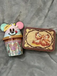 ディズニー　缶