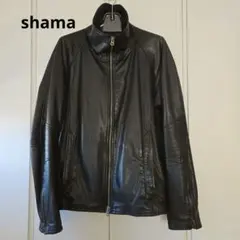 shama レザージャケット ブルゾン 牛革 サイズ 40 No. 41180