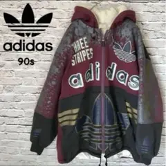 レア [アディダス] 90s 銀タグ ジャケット パーカー美品✨ 最終値下げ