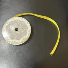 イエロー サテンリボン 手芸用