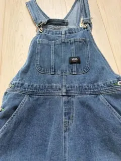 VANS デニムオーバーオール M