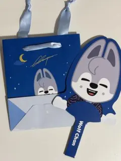 SKZOO GiGO Wolf Chan バンチャン うちわ 紙袋 セット