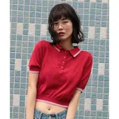 jouetie シースルー ポロシャツのサムネイル