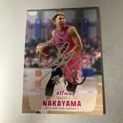 bbm b league 秋田ノーザンハピネッツ 中山拓哉 100シリ