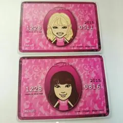E-girls Ami&MIYUU♡LDHチップスカード
