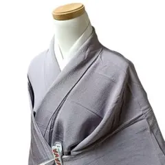 ★専用★未使用品 絽 色無地 灰紫 一ツ紋 身丈160.5cm 夏着物正絹 ☆専用☆未使用品 絽 色無地 灰紫 一ツ紋 身丈160.5cm 夏着物正絹