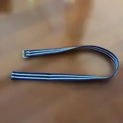 POLO ストライプ ベルト ネイビー/ホワイト