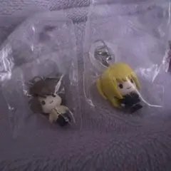DEATH NOTE デスノート めじるしアクセサリー 2個セット ガチャガチャ