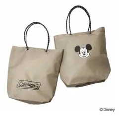 オトナミューズ　付録　ミッキー　コールマン　トートバッグ