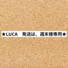 ★LUCA　発送は、週末様専用★