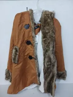 Kurijyua クリジュア ムートンダッフルコート 4L