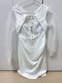 DAZZY デイジーストア キャバドレス ナイトドレス 長袖 シースルー