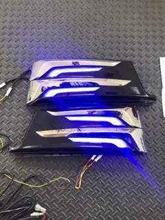 スモークメッキ ヴェルファイア30系後期 ホワイト　シグネチャーイルミブレード スモークメッキ ヴェルファイア30系後期 ホワイト シグネチャーイルミ